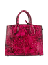 City Steamer PM, &pound;6,500, Handbags, Pink, Crocodile, Back view